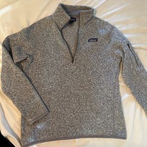 Patagonia better sweater 1/4 zip fleece